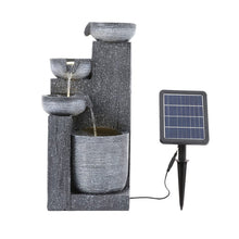 Load image into Gallery viewer, Outdoor Solar-Powered Water Fountain Rockery Decor Fountains Living and Home