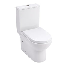 Load image into Gallery viewer, 63cm D Comfortable 2-Piece Elongated Toilet with Dual Flush Toilet Living and Home
