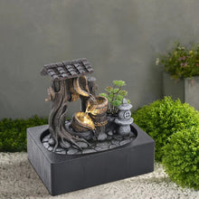 Load image into Gallery viewer, Livingandhome Tabletop Fountain Relaxation Water Feature for Home Office Decor