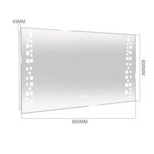 Load image into Gallery viewer, Modern Fog-Free LED Horizontal Bathroom Mirror, Surface Mount Living and Home