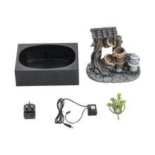 Load image into Gallery viewer, Livingandhome Tabletop Fountain Relaxation Water Feature for Home Office Decor