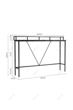 Load image into Gallery viewer, Direct Slim Rustic Console Table Living and Home