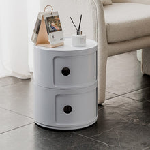 Load image into Gallery viewer, Componibili Round Storage Unit with 2 Drawers Storage Drawers Living and Home
