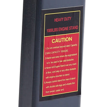 Load image into Gallery viewer, 1000lbs Steel Folding Engine Stand Engine Stands Living and Home