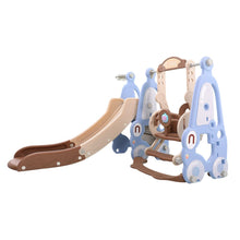 Load image into Gallery viewer, Musical Adjustable Swing and Slide Set for Kids Swing & Slide Living and Home