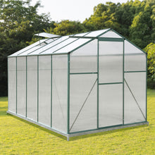 Load image into Gallery viewer, 10' x 6' ft Garden Hobby Greenhouse Green Framed with 2 Vents Garden greenhouse Living and Home