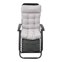 Load image into Gallery viewer, Livingandhome Adirondack Patio Chair Cushion - Grey