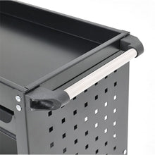Load image into Gallery viewer, 3 Tier Rolling Tool Cart with Lockable Drawer Tool Storage Cabinets Living and Home