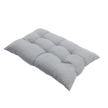 Load image into Gallery viewer, Livingandhome Light Grey Rectangular Tufted Bench Cushion Seat Pad