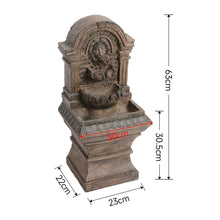 Load image into Gallery viewer, Outdoor Fountain Solar-Powered Water Rockery Decor Living and Home