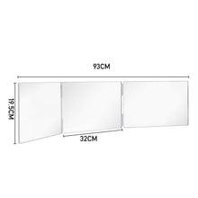 Load image into Gallery viewer, Foldable Tri-Fold Mirror with Extendable Adjustable Hanging Design for Makeup Living and Home