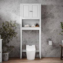 Load image into Gallery viewer, Freestanding Over-the-Toilet Storage Cabinet Living and Home