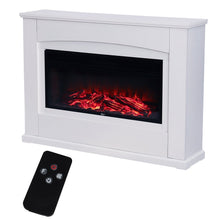 Load image into Gallery viewer, 34 Inch Built In Electric Fireplace 1800W Indoor Heater Fireplaces Living and Home