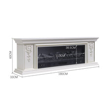 Load image into Gallery viewer, 180cm W Remote Freestanding Fireplaces Bluetooth Player TV Stand Electric Fireplace Freestanding Fireplaces Living and Home