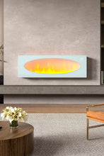 Load image into Gallery viewer, 42 Inch Freestanding Electric Fireplace 2000W 7 Vibrant Colours Wall Mounted Fireplaces Living and Home