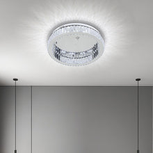 Load image into Gallery viewer, 50cm Dia Modern Round Crystal Ceiling Light Living and Home