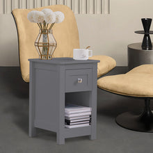 Load image into Gallery viewer, Nightstand Wooden Bedside Table Sofa End Side Table Storage Drawer Cabinet End Tables Living and Home
