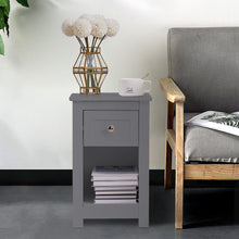 Load image into Gallery viewer, Nightstand Wooden Bedside Table Sofa End Side Table Storage Drawer Cabinet End Tables Living and Home