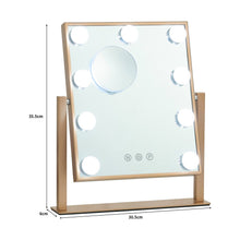 Load image into Gallery viewer, Adjustable LED Hollywood Vanity Mirror Touch Screen Control LED Make Up Mirrors Living and Home