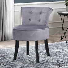 Load image into Gallery viewer, Velvet Vanity Stool with Thick Cushion Living and Home