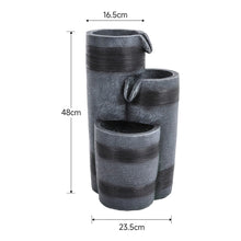 Load image into Gallery viewer, Outdoor Decor Solar-Powered Water Fountain Decor with LED Light Living and Home