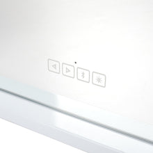 Load image into Gallery viewer, Livingandhome Hollywood LED Vanity Mirror with Bluetooth White