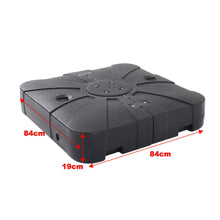 Load image into Gallery viewer, Dark Grey 3 x 3 m Square Cantilever Parasol Outdoor Hanging Umbrella for Garden and Patio Parasols Living and Home