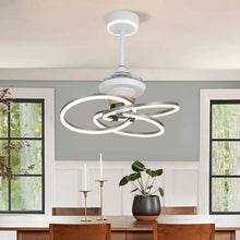 Load image into Gallery viewer, Lightsin 60cm Aluminum Ceiling Fan Light with Remote Timer Control Lightsin UK