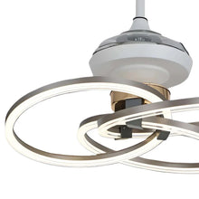 Load image into Gallery viewer, Lightsin 60cm Aluminum Ceiling Fan Light with Remote Timer Control Lightsin UK