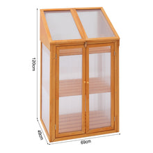 Load image into Gallery viewer, Garden Wooden Polycarbonate Plant Growhouse