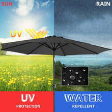 Load image into Gallery viewer, 3M Round Sunshade Parasol Umbrella Easy Tilt Without Base