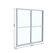 Load image into Gallery viewer, Classic Window Mirror Wall Metal Framed Mirror,White