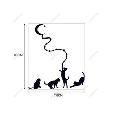 Load image into Gallery viewer, Cute Cats Wall Art Stickers PVC Decal Home Kids Decor Mural DIY
