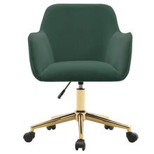 Load image into Gallery viewer, Frosted Adjustable Swivel Velvet Office Chair