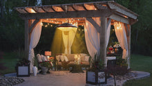 Load and play video in Gallery viewer, Garden Ceiling Hang Electric Patio Heater 500W, 1000W, 1500W with Remote Control