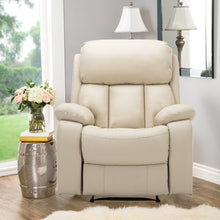 Load image into Gallery viewer, PU Leather Heated Massage Sofa Recliner Armchair