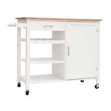 Load image into Gallery viewer, Kitchen Storage Sideboard Trolley Cupboard Shelf Cabinet Rack