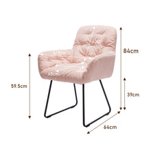 Load image into Gallery viewer, Casual Linen Padded Armchair