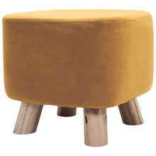 Load image into Gallery viewer, Square Padded Footstool Kids Children Seat Home