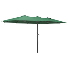 Load image into Gallery viewer, Garden Double-Sided Parasol Umbrella With Base