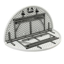 Load image into Gallery viewer, Outdoor Portable Camping Plastic Folding in Half Table Large Dining Table