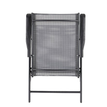 Load image into Gallery viewer, Garden Round Table With Umbrella Hole With 2 Chairs
