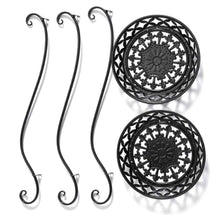 Load image into Gallery viewer, 2 Tier Tall Vintage Metal Plant Stand