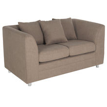 Load image into Gallery viewer, Modern Linen Upholstered 2 Seater Sofa