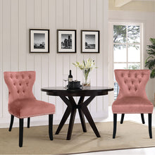 Load image into Gallery viewer, Copy of Set of 2 Buttoned Velvet Dining Chairs