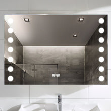 Load image into Gallery viewer, Anti-fog Wall Mounted Mirror LED Illuminated Mirror