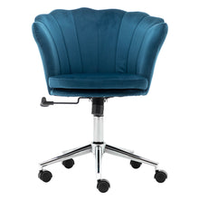 Load image into Gallery viewer, Velvet Office Swivel Chair Gas Lift Adjustable Desk Chair