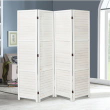 Load image into Gallery viewer, Panel Folding Wood Room Divider Partition Screen Separator