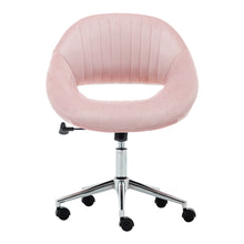 Load image into Gallery viewer, Office Luxury Velvet 360°Swivel Rocking Chair Computer Desk Seat