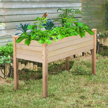 Load image into Gallery viewer, Raised Wooden Garden Planter